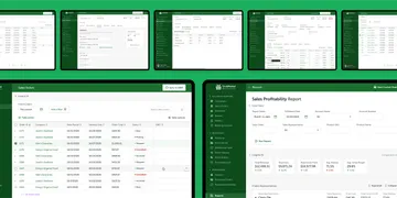 UI designs of GrubMarket's WholesaleWare B2B experience.