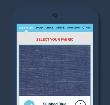 mobile view 2 - fabric choice